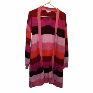 Daily Thread Pink Multicolor Cardigan Size XSMALL